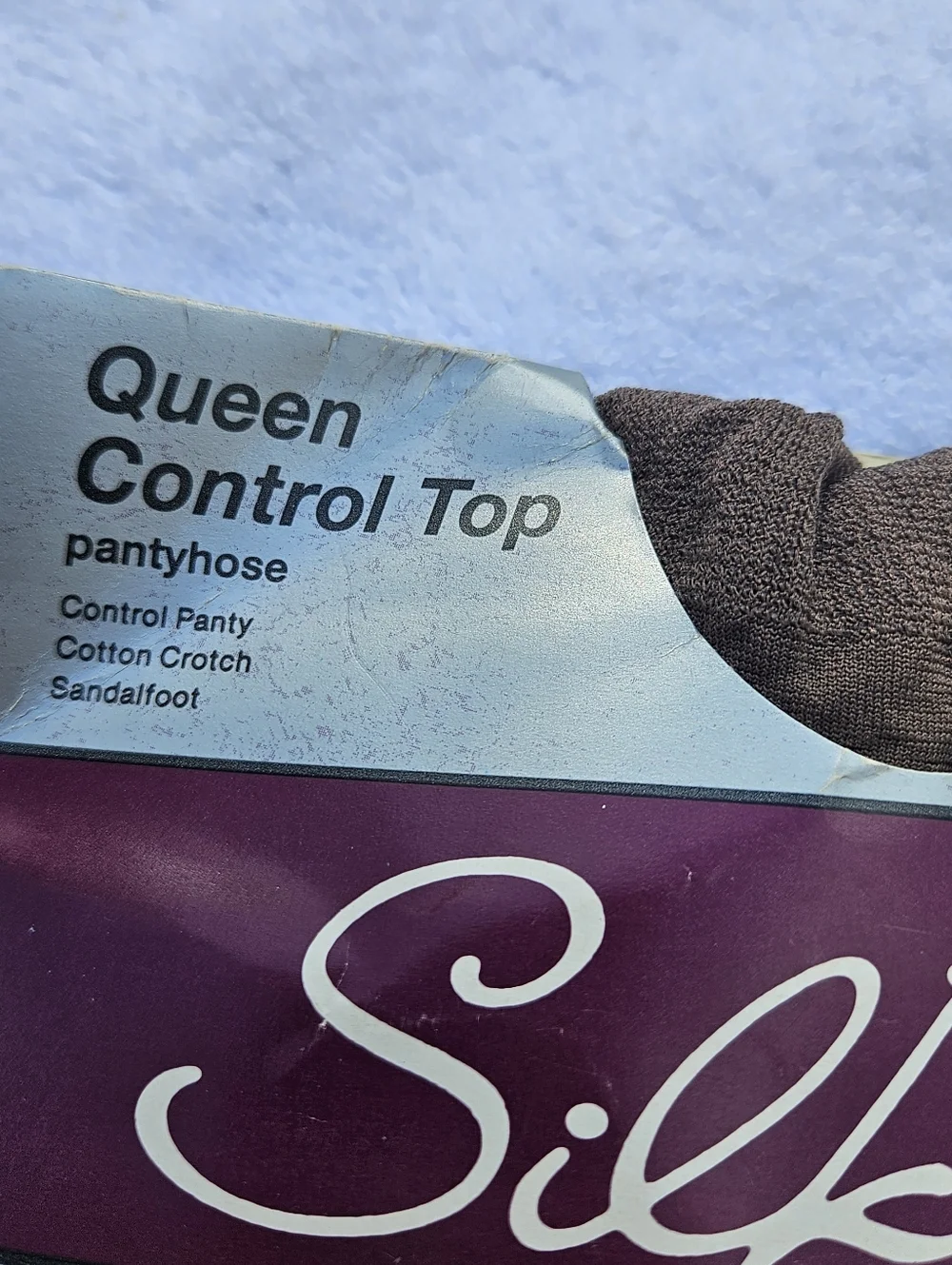 Silky Fit Suntan/taupe Queen Control Top 3805 Sandalfoot to‎ 6'1